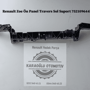 Renault Zoe Ön Panel Travers Sol Suport 752109644R