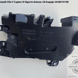 284B07078R Renault Clio 5 Captur 2 Sigorta Kutusu Alt Kapağı
