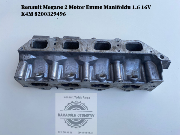 8200329496 Renault Megane 2 Motor Emme Manifoldu 1.6 16V K4M