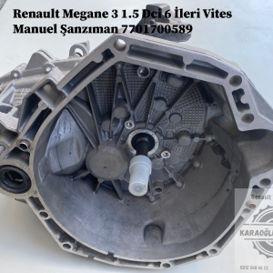 7701700589 Renault Megane 3 1.5 Dci 6 İleri Vites Manuel Şanzıman