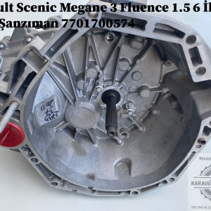 7701700574 Renault Scenic Megane 3 Fluence 1.5 Dci 6 İleri Vites Manuel Şanzıman