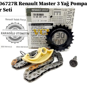 150A06727R Renault Master 3 Yağ Pompa Dişli Zincir Seti