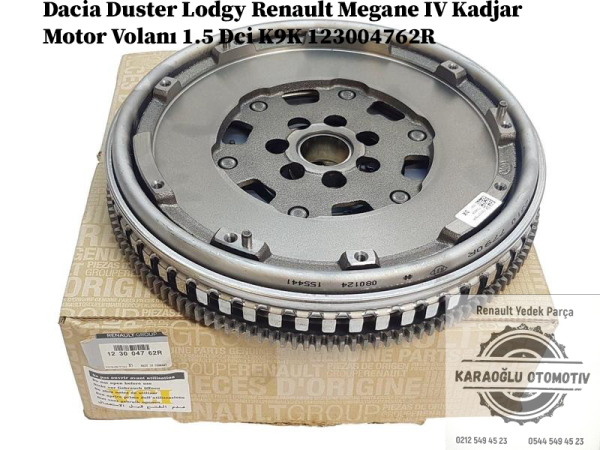 123004762R Dacia Duster Lodgy Renault Megane IV Kadjar Motor Volanı 1.5 Dci K9K
