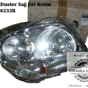 260108233R Dacia Duster Sağ Far Krom