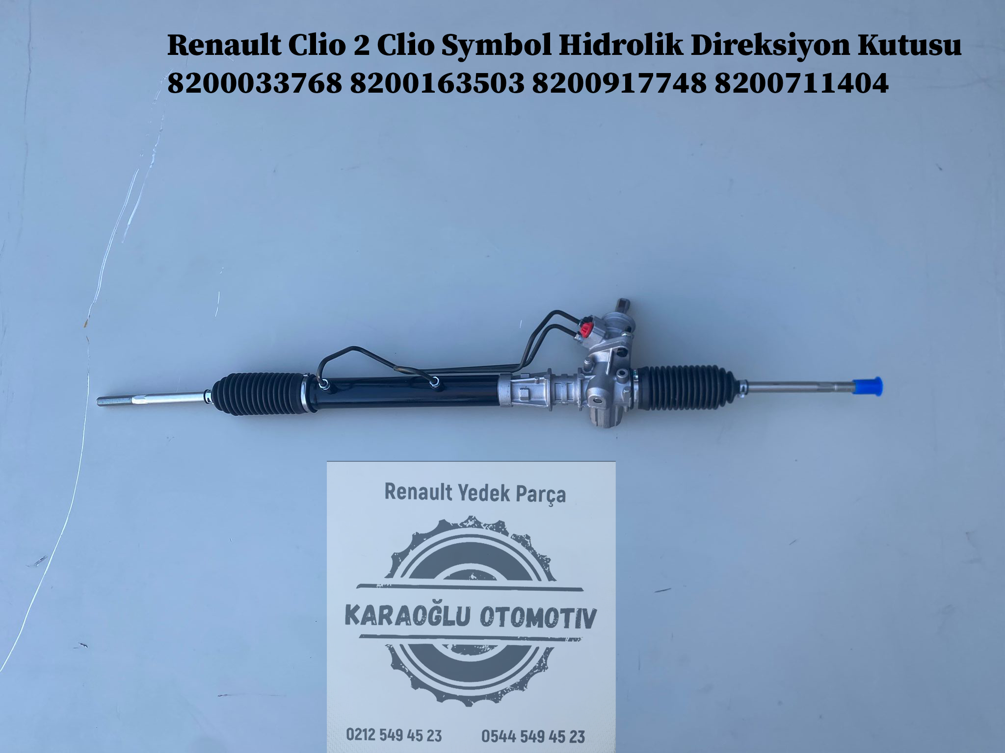 8200033768 8200163503 8200917748 8200711404 Renault Clio 2 Clio Symbol Hidrolik Direksiyon Kutusu - Görsel 2