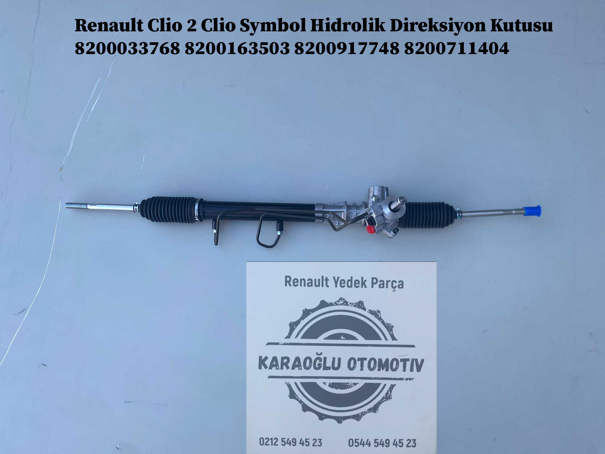 8200033768 8200163503 8200917748 8200711404 Renault Clio 2 Clio Symbol Hidrolik Direksiyon Kutusu