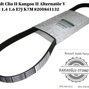 8200841132 Renault Clio 2 Kangoo 2 Alternatör V Kayışı 1.4 1.6 E7J K7M