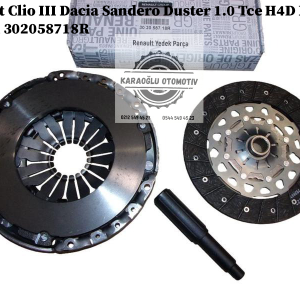 302058718R Renault Clio 3 Dacia Sandero Duster 1.0 Tce H4D Debriyaj Seti