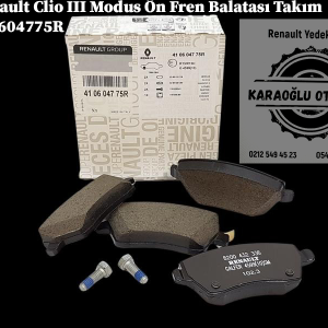 410604775R Renault Clio 3 Modus Ön Fren Balatası Takım