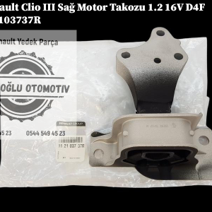 112103737R Renault Clio 3 Sağ Motor Takozu 1.2 16V D4F