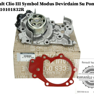 210101832R Renault Clio 3 Symbol Modus Devirdaim Su Pompası D4F