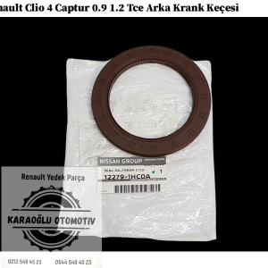 122791HC0A Renault Clio 4 Captur 0.9 1.2 Tce Arka Krank Keçesi