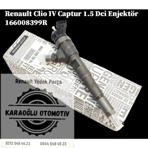 166008399R Renault Clio 4 Captur 1.5 Dci Enjektör