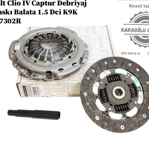 302057302R Renault Clio 4 Captur Debriyaj Seti Baskı Balata 1.5 Dci K9K