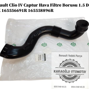 165556691R 165558896R Renault Clio 4 Captur Hava Filtre Borusu 1.5 Dci K9K