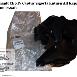 243809584R Renault Clio 4 Captur Sigorta Kutusu Alt Kapağı