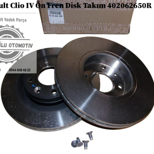 402062650R Renault Clio 4 Ön Fren Disk Takım