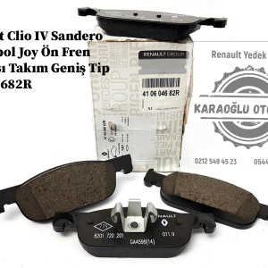 410604682R Renault Clio 4 Symbol Joy Dacia Sandero 2 Ön Fren Balatası Takım Geniş Tip