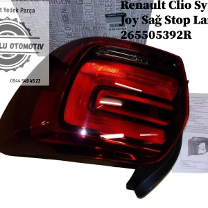 265505392R Renault Clio Symbol Joy Sağ Stop Lambası
