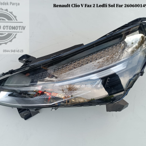 260600149R Renault Clio 5 Faz 2 Ledli Sol Far