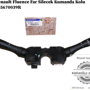255670039R Renault Fluence Far Silecek Kumanda Kolu