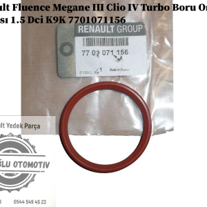 7701071156 Renault Fluence Megane 3 Clio 4 Turbo Boru Oringi Contası 1.5 Dci K9K