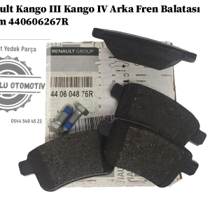 440606267R Renault Kango 3 Kango 4 Arka Fren Balatası Takım