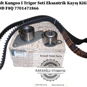 7701471866 Renault Kangoo 1 Triger Seti Eksantrik Kayış Kiti 151 Diş 1.9D F8Q