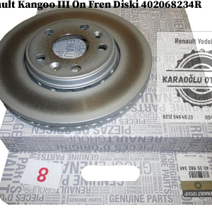 402068234R Renault Kangoo 3 Ön Fren Diski