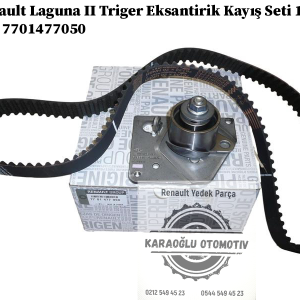 7701477050 Renault Laguna 2 Triger Eksantirik Kayış Seti 1.9 Dci F9Q
