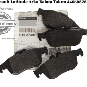 440608281R Renault Latitude Arka Balata Takım