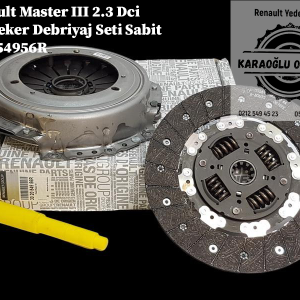 302054956R Renault Master 3 2.3 Dci Çift Teker Debriyaj Seti Sabit