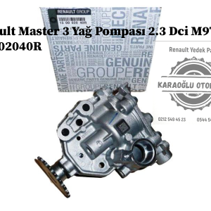 150002040R Renault Master 3 Yağ Pompası 2.3 Dci M9T