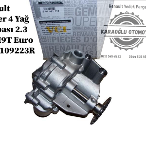 150109223R Renault Master 4 Yağ Pompası 2.3 Dci M9T Euro 6