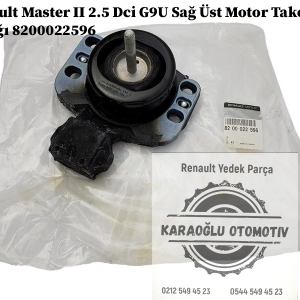 8200022596 Renault Master 2 2.5 Dci G9U Sağ Üst Motor Takozu Kulağı