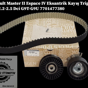 7701477380 Renault Master 2 Espace 4 Eksantrik Kayış Triger Seti 2.2-2.5 Dci G9T-G9U