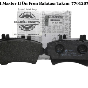 7701207339 Renault Master 2 Ön Fren Balatası Takım