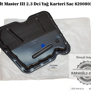 8200805603 Renault Master 3 2.3 Dci Yağ Karteri Sac