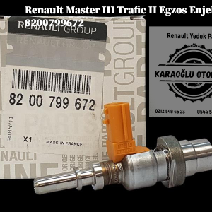 8200799672 Renault Master 3 Trafic 2 Egzoz Enjektörü