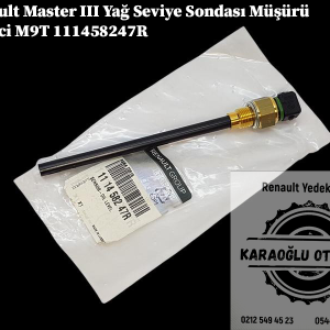 111458247R Renault Master 3 Yağ Seviye Sondası Müşürü 2.3 Dci M9T