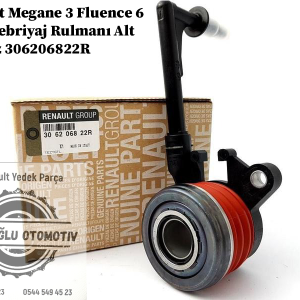 306206822R Renault Megane 3 Fluence 6 Vites Debriyaj Rulmanı Alt Merkez