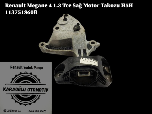 113751860R Renault Megane 4 1.3 Tce Sağ Motor Takozu H5H