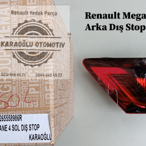 265558986R Renault Megane 4 Sedan Sol Arka Dış Stop
