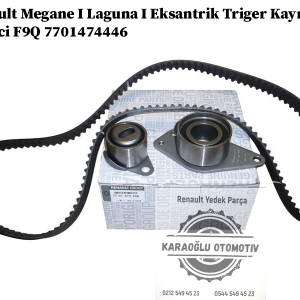 7701474446 Renault Megane 1 Laguna 1 Eksantrik Triger Kayış Seti 1.9 Dci F9Q