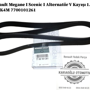 7700101261 Renault Megane 1 Scenic 1 Alternatör V Kayışı 1.6 16V K4M