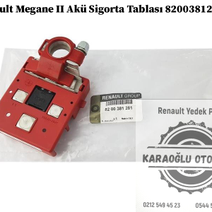 8200381281 Renault Megane 2 Akü Sigorta Tablası