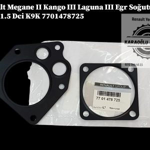 7701478725 Renault Megane 2 Kangoo 3 Laguna 3 Egr Soğutucu Conta 1.5 Dci K9K