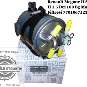 7701067123 Renault Megane 2 Scenic 2 1.5 Dci 100 Bg Mazot Filtresi