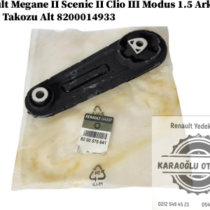8200014933 Renault Megane 2 Scenic 2 Clio 3 Modus 1.5 Arka Motor Takozu Alt