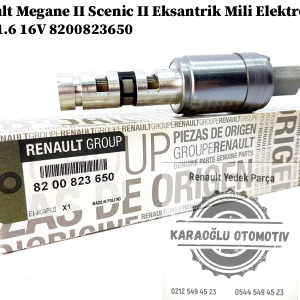 8200823650 Renault Megane 2 Scenic 2 Eksantrik Mili Elektrovana Yağlı 1.6 16V
